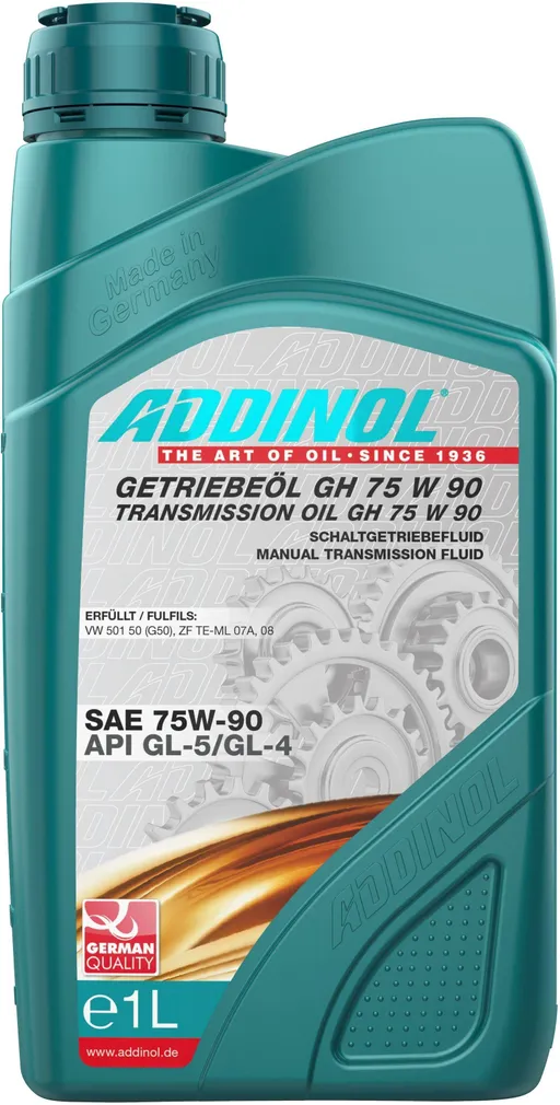 ÕLI GH75W-90 1L SÜNTEETILINE TRANSMISSIOONIÕLI