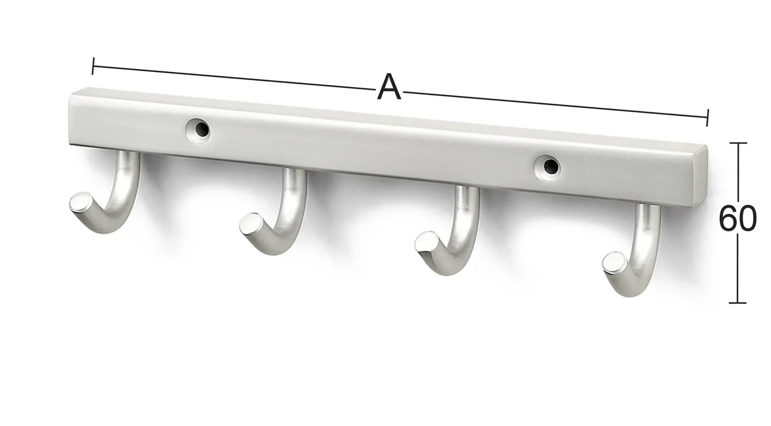 NAGI 4-NE 840 ALUMIINIUM/MATT-KROOM