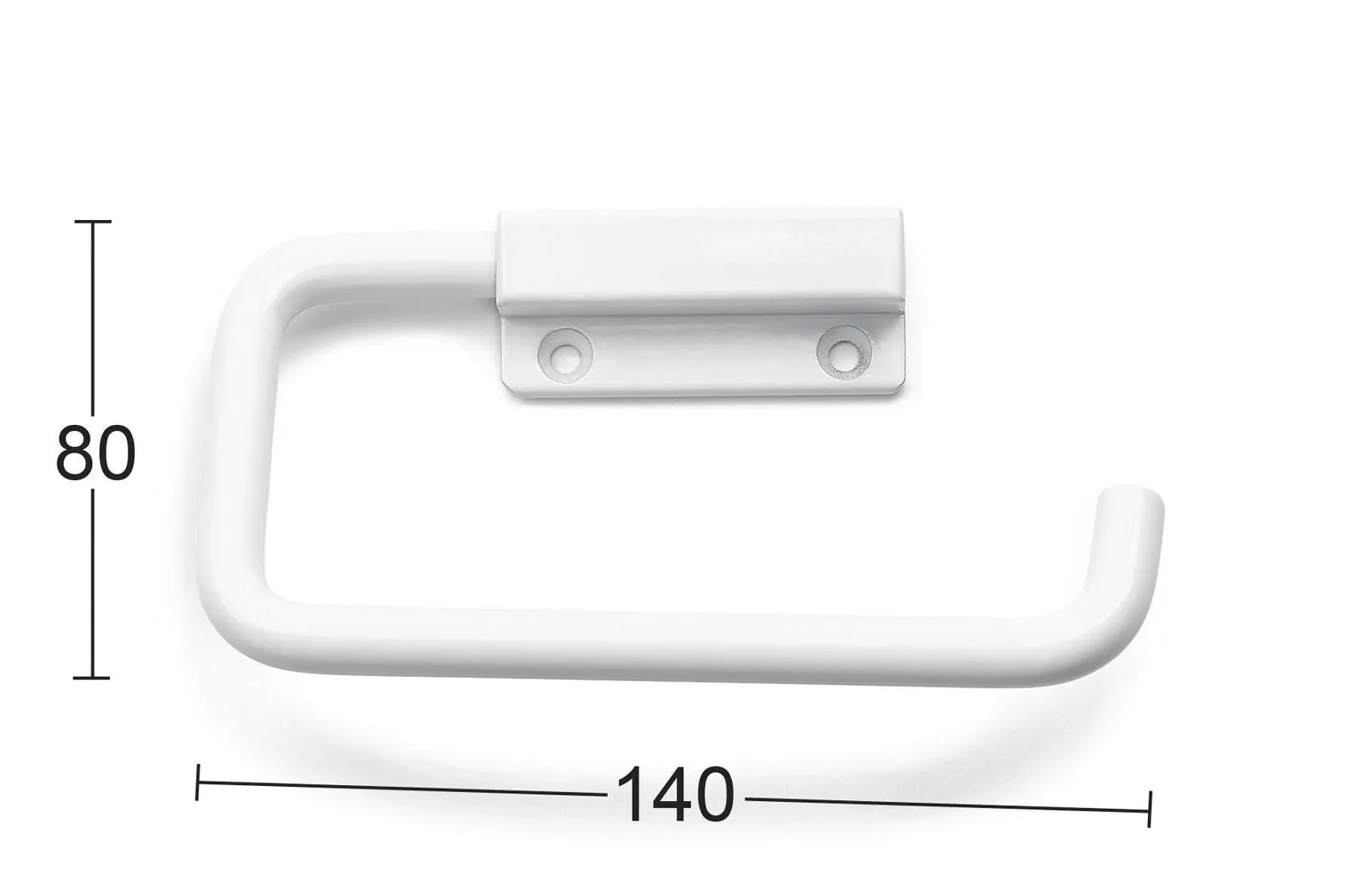 WC PABERIHOIDJA 841 ALUMIINIUM/VALGE