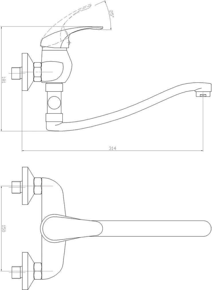 VANNI- JA DUŠISEGISTI HARMA VICTORIA 3017FZC PIKK TILA, KROOM