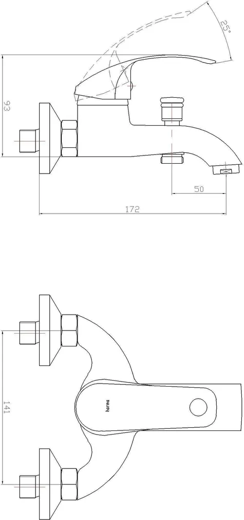 VANNI- JA DUŠISEGISTI HARMA ARMONIE 1203C KROOM