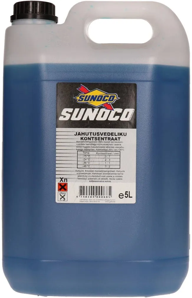 JAHUTUSVEDELIKU KONSENTRAAT SUNOCO 5L SININE
