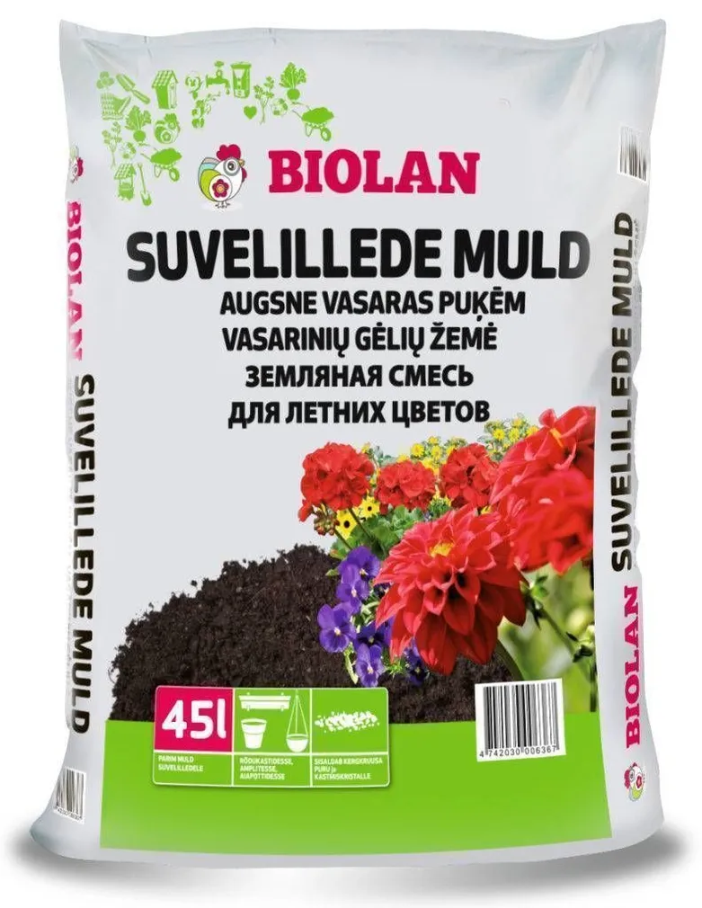 MULD SUVELILLEDELE BIOLAN 45L