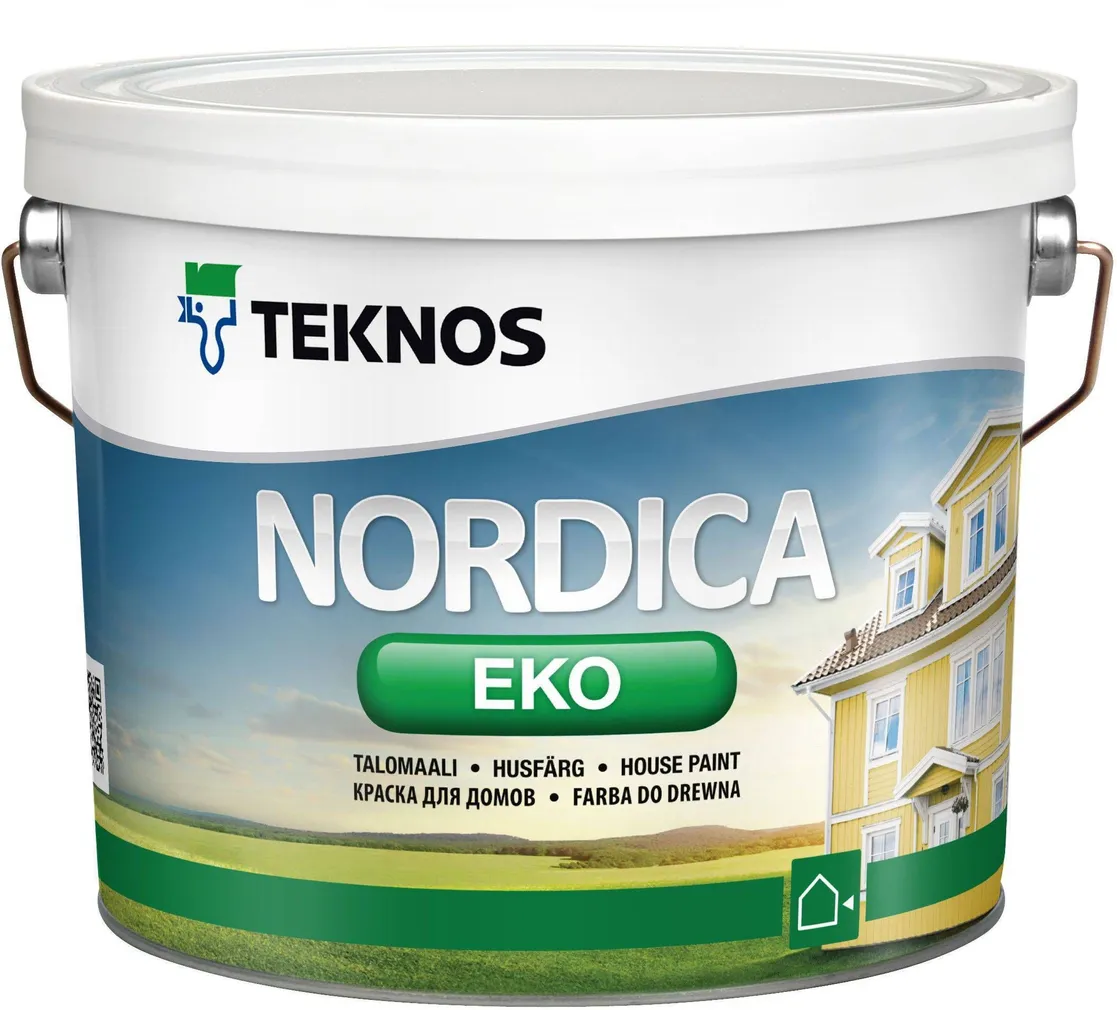 PUITFASSAADIVÄRV TEKNOS NORDICA EKO 2,7L VALGE LÄIKIV