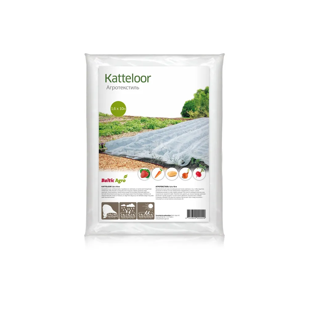 KATTELOOR BALTIC AGRO GROMAX1,6X10M 8M² 17G/M² VÄIKEPAKK
