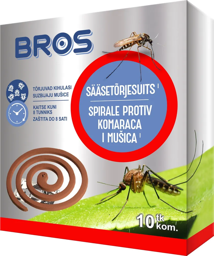 SÄÄSETÕRJESPIRAAL BROS 10TK PAKIS