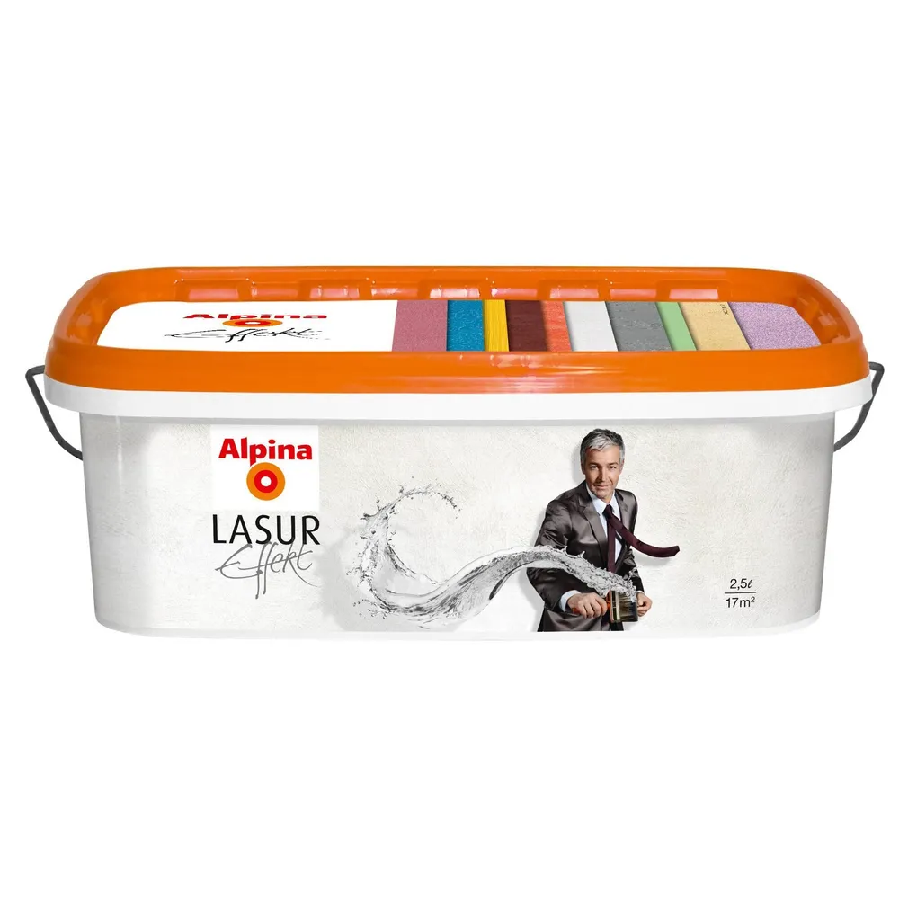 DEKORATIIVVÄRV ALPINA LASUR EFFEKT 2,5L KULDNE