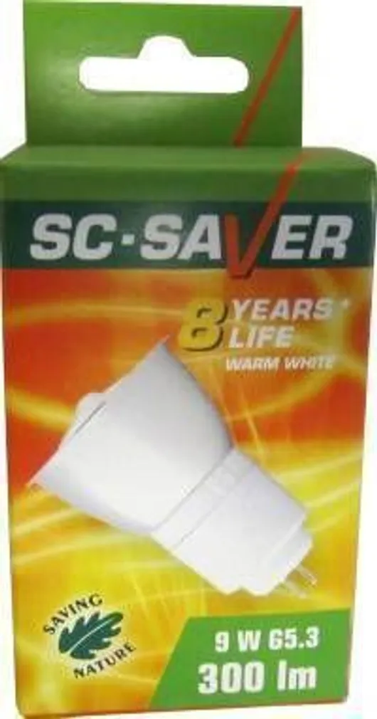 SÄÄSTULAMP 9W GU-10 SPIRAAL 2700K SC-SAVER