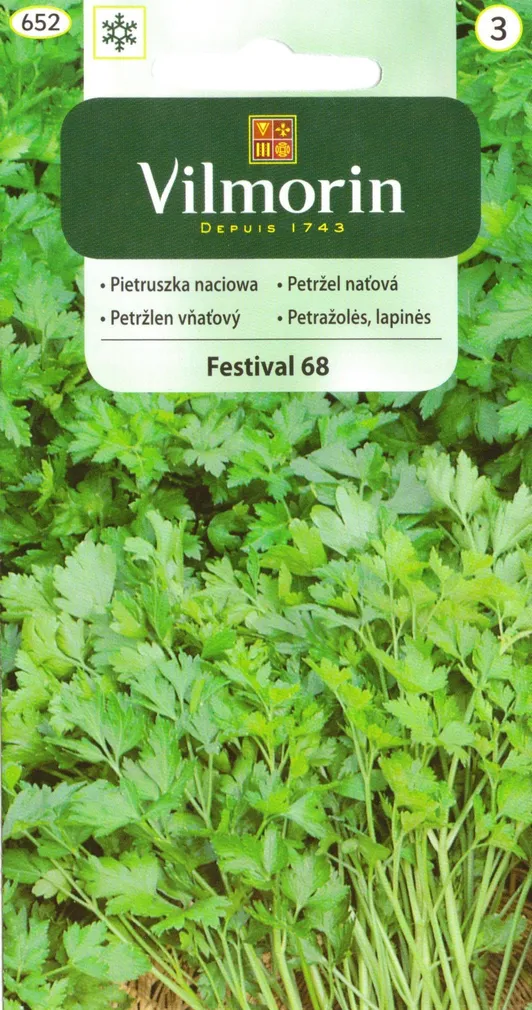 KÖÖGIVILJASEEMNED LEHTPETERSELL FESTIVAL VILMORIN CLASSIC