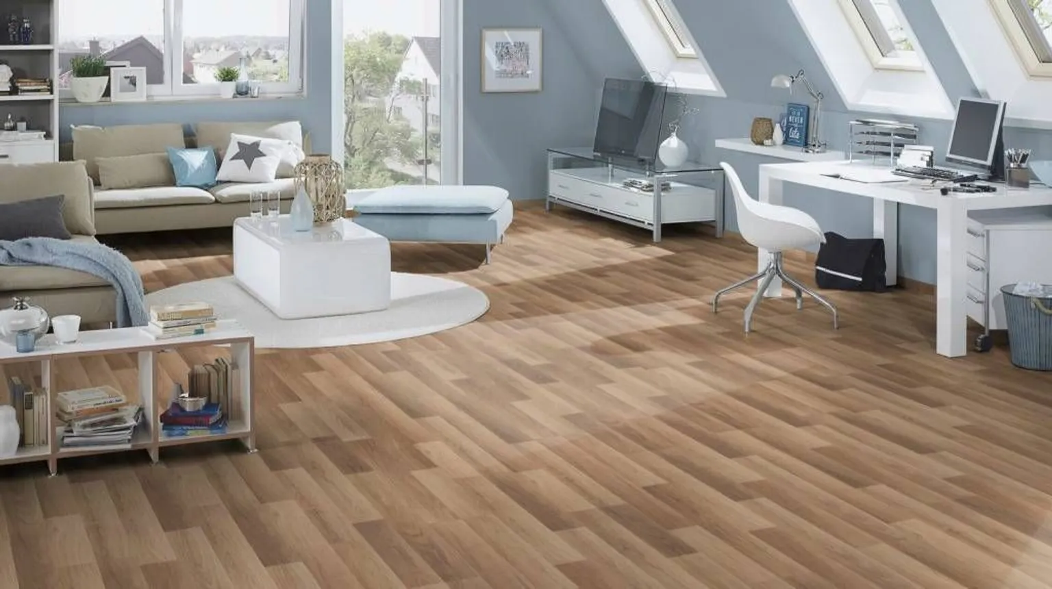 LAMINAATPARKETT CASTELLO TAMM ELEGANT 2-LIPPI 8MM
