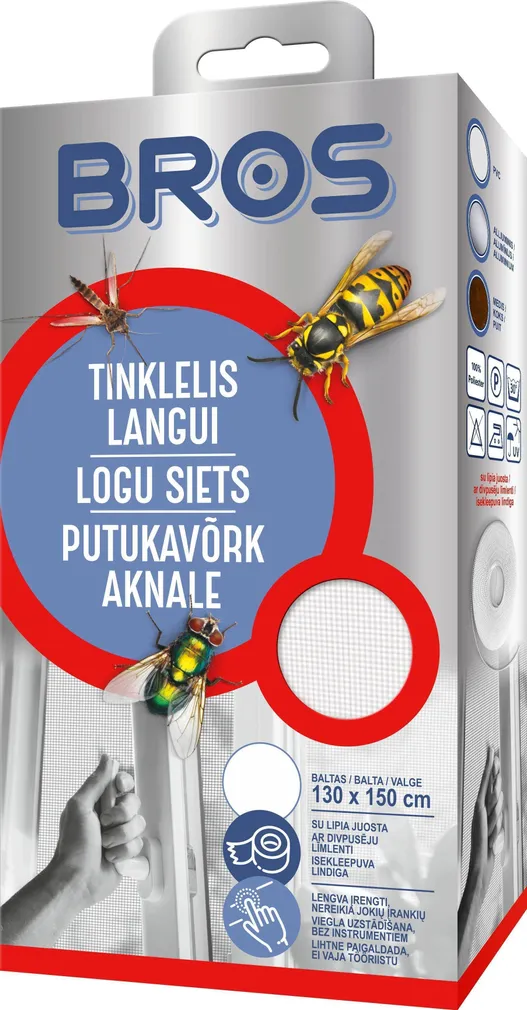 PUTUKAVÕRK BROS AKNALE 130X150CM