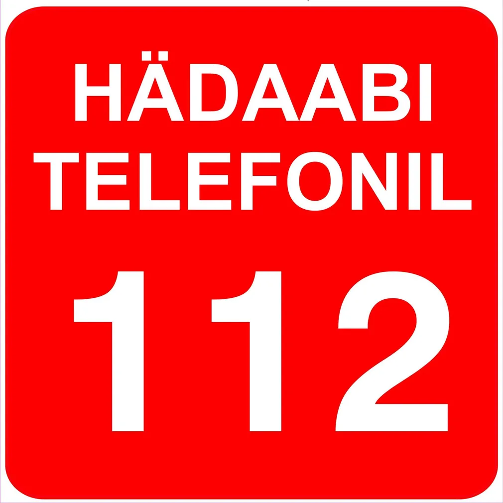 KLEEBIS HÄDAABI TELEFON 20X20