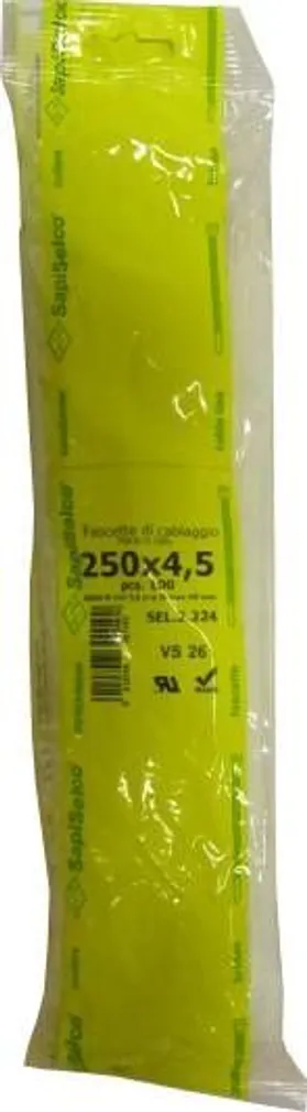 KAABLISIDE SAPISELCO 200X4,5MM 100TK PAKIS VALGE