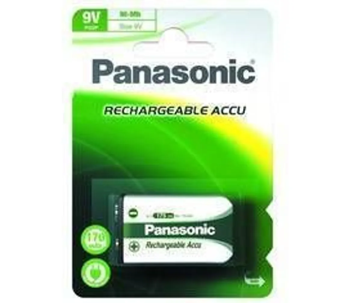 AKUPATAREI PANASONIC 170MAH P22/9V
