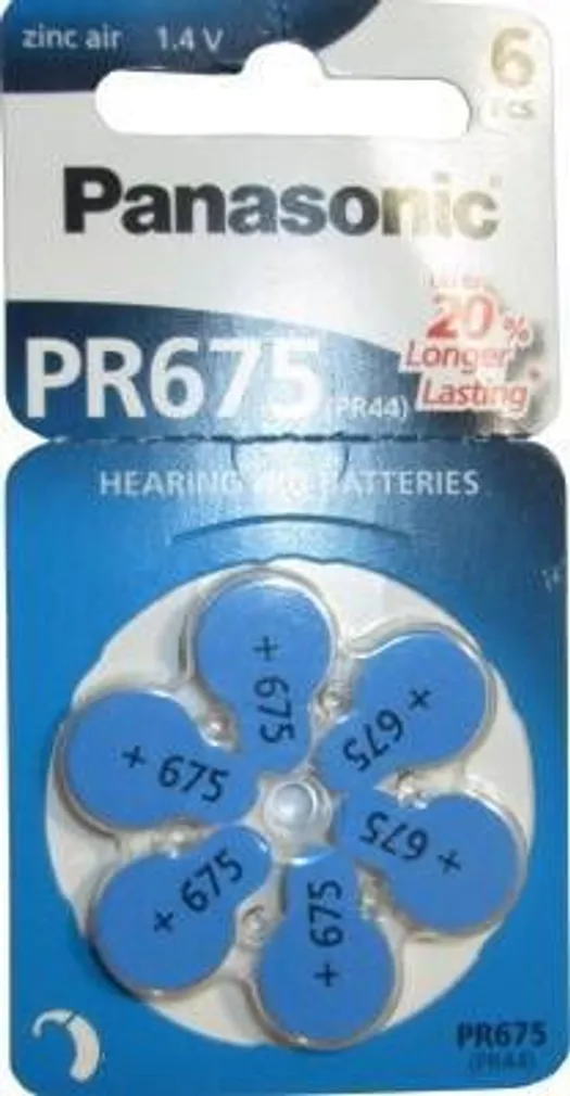 PATAREI PANASONIC PR675LH 1,4V
