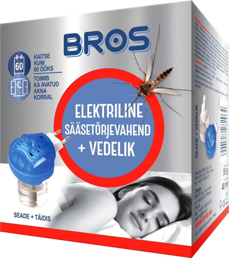 SÄÄSETÕRJUJA ELEKTRILINE VEDELIKUGA BROS