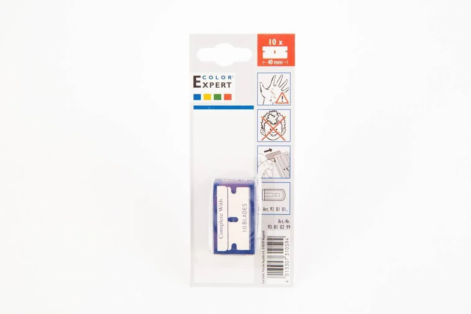 VAHETUSTERAD COLOREXPERT 40MM 10TK PAKIS