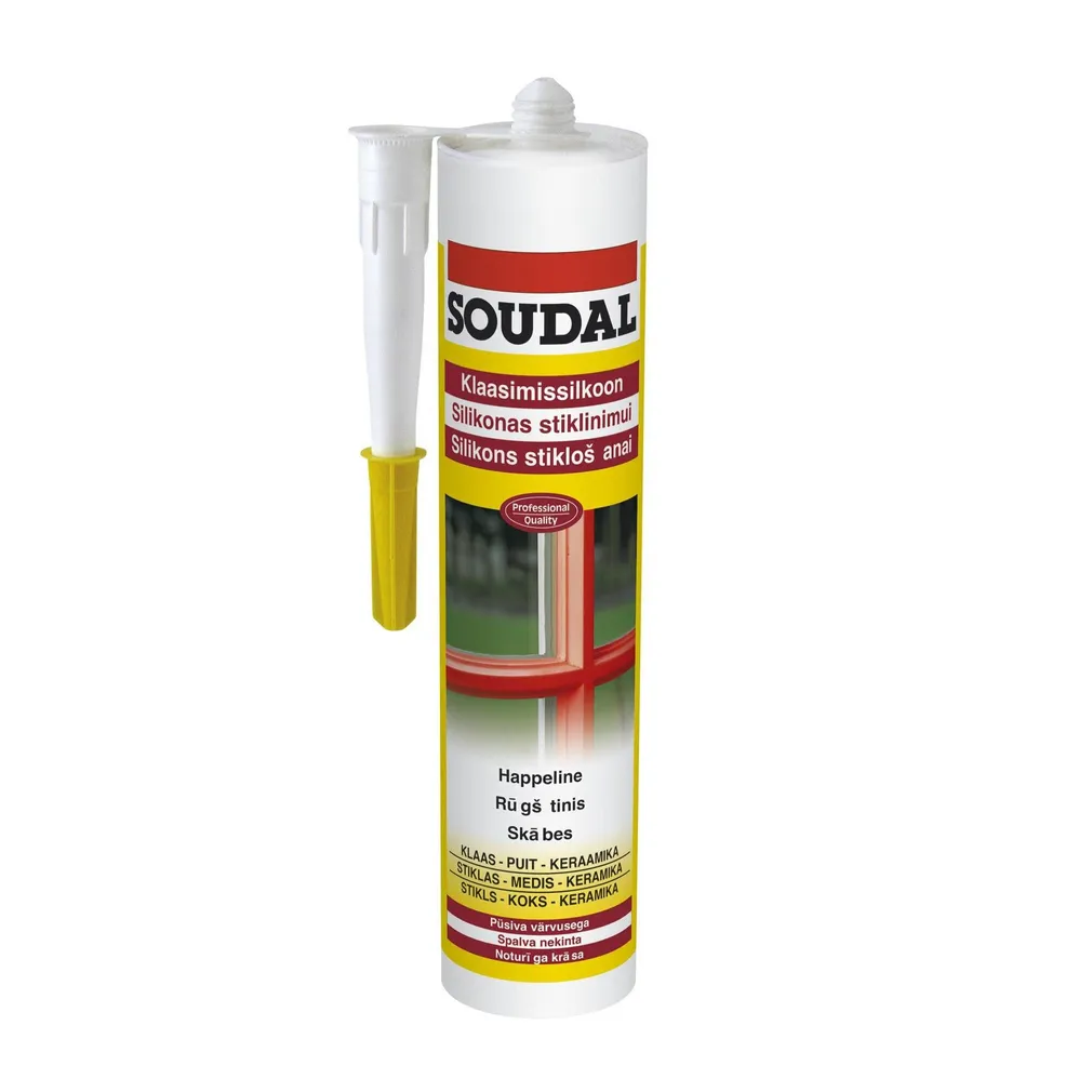 KLAASIMISSILIKOON SILIRUB 310ML LÄBIPAISTEV ELASTNE