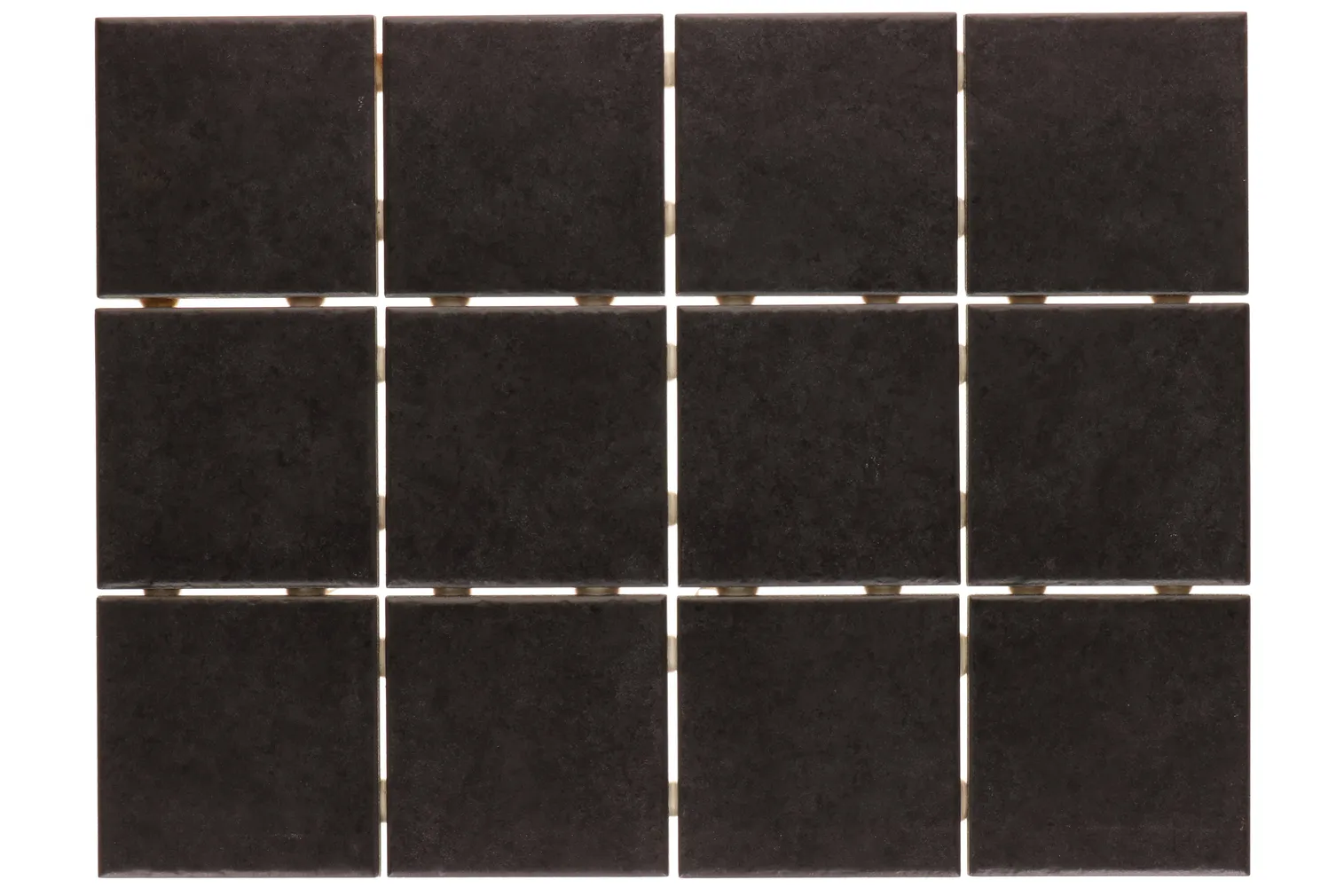 KERAAMILINE PÕRANDAPLAAT DIAMOND BLACK 10X10(30X40CM)