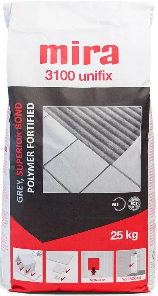 PLAADISEGU MIRA 3100 UNIFIX 25 KG
