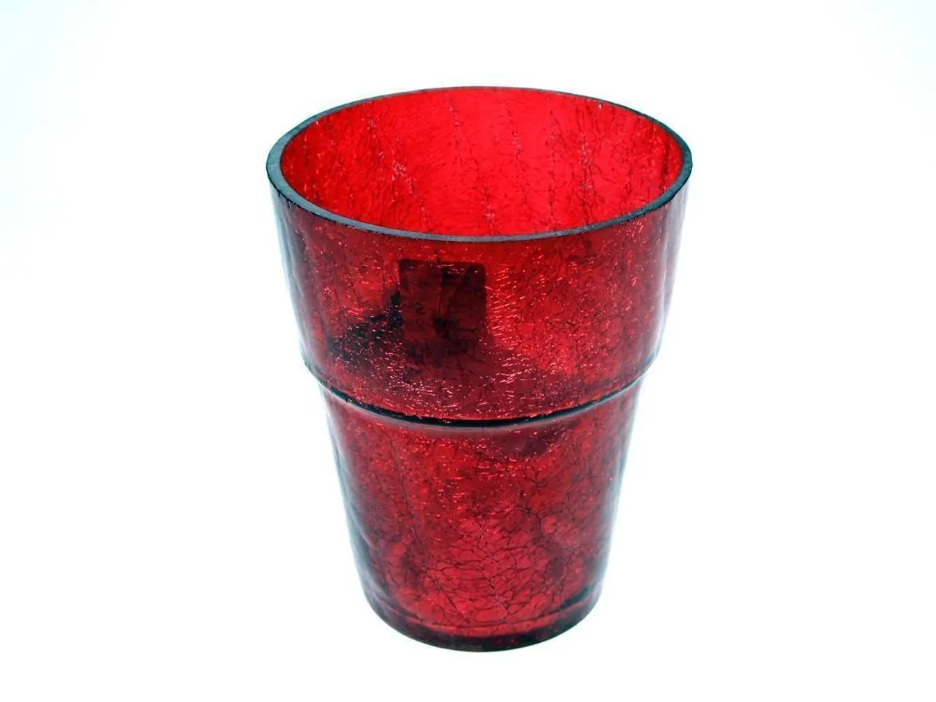 ORHIDEEPOTT KROBELINE PUNANE Ø14CM H16CM