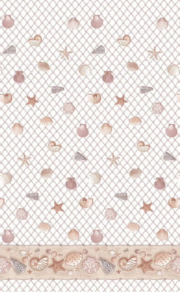 DUŠIKARDIN 180X200CM DUSCHY 627-07 NET POLÜESTER