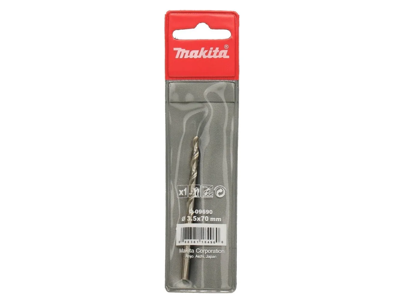 METALLIPUUR HSS 3,5X70 MM