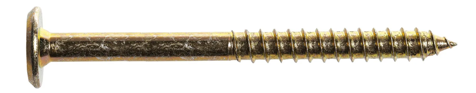 MÖÖBLIKRUVI 6,3X60 KOLLANE ZN 10TK PAKIS