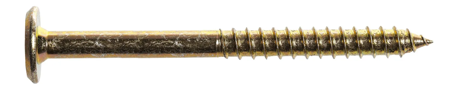 MÖÖBLIKRUVI 6,3X100 KOLLANE ZN 10TK PAKIS