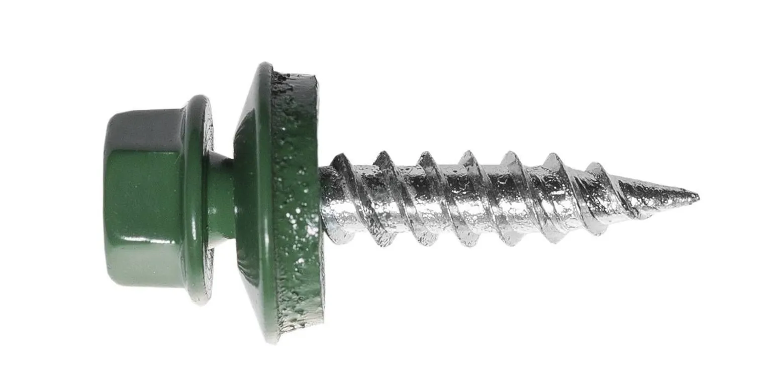 KATUSEKRUVI 4,8X25 RR 37 ROHELINE 250TK PAKIS