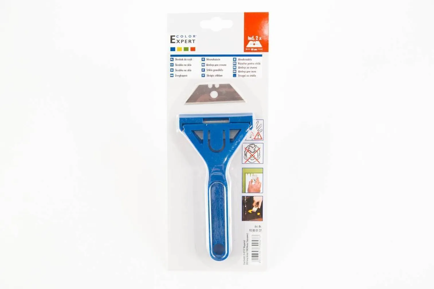 PLASTIKUST AKNAKRAABITS COLOREXPERT 60MM + VARUTERA