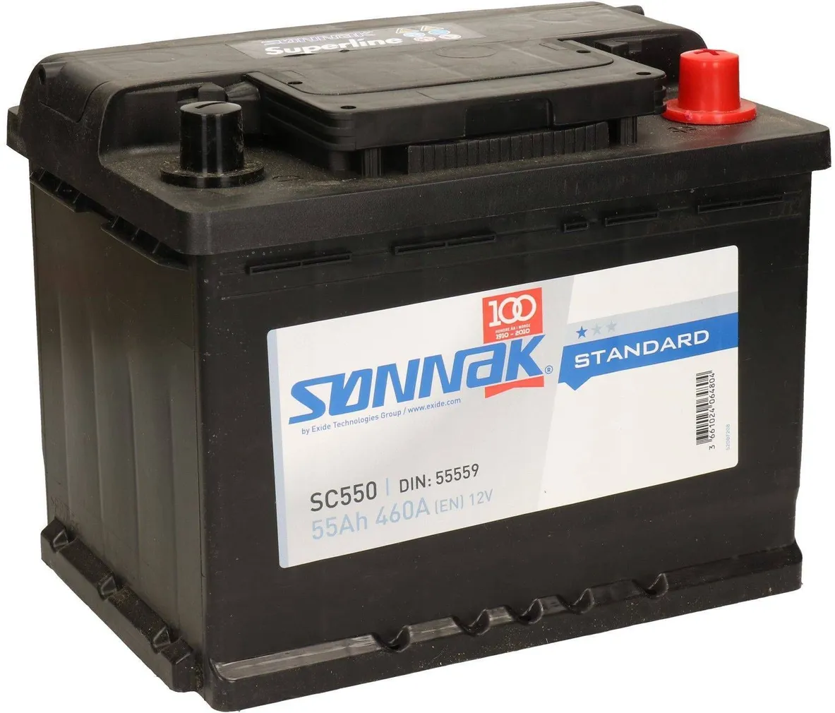 AUTOAKU SONNAK STANDARD 55AH 460A