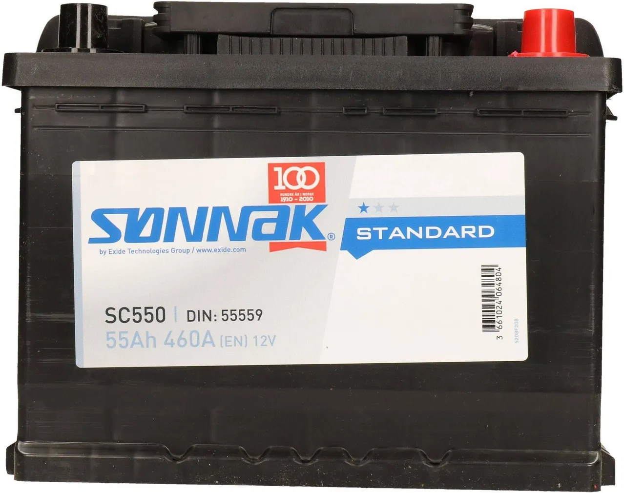 AUTOAKU SONNAK STANDARD 55AH 460A