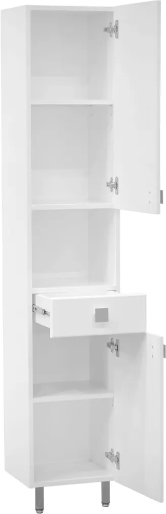 VANNITOAKAPP KÕRGE AQUALINE 306X36X170CM VALGE