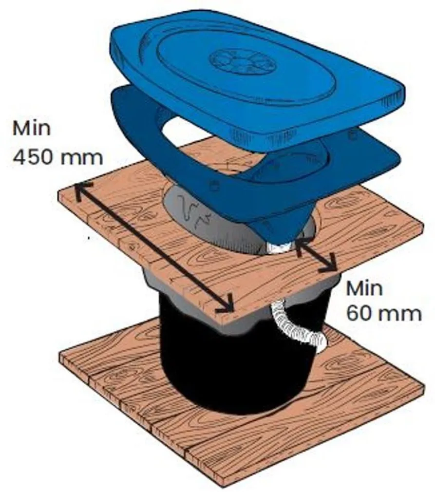 KUIVKÄIMLA KOMPLEKT SEPARETT PRIVY 500