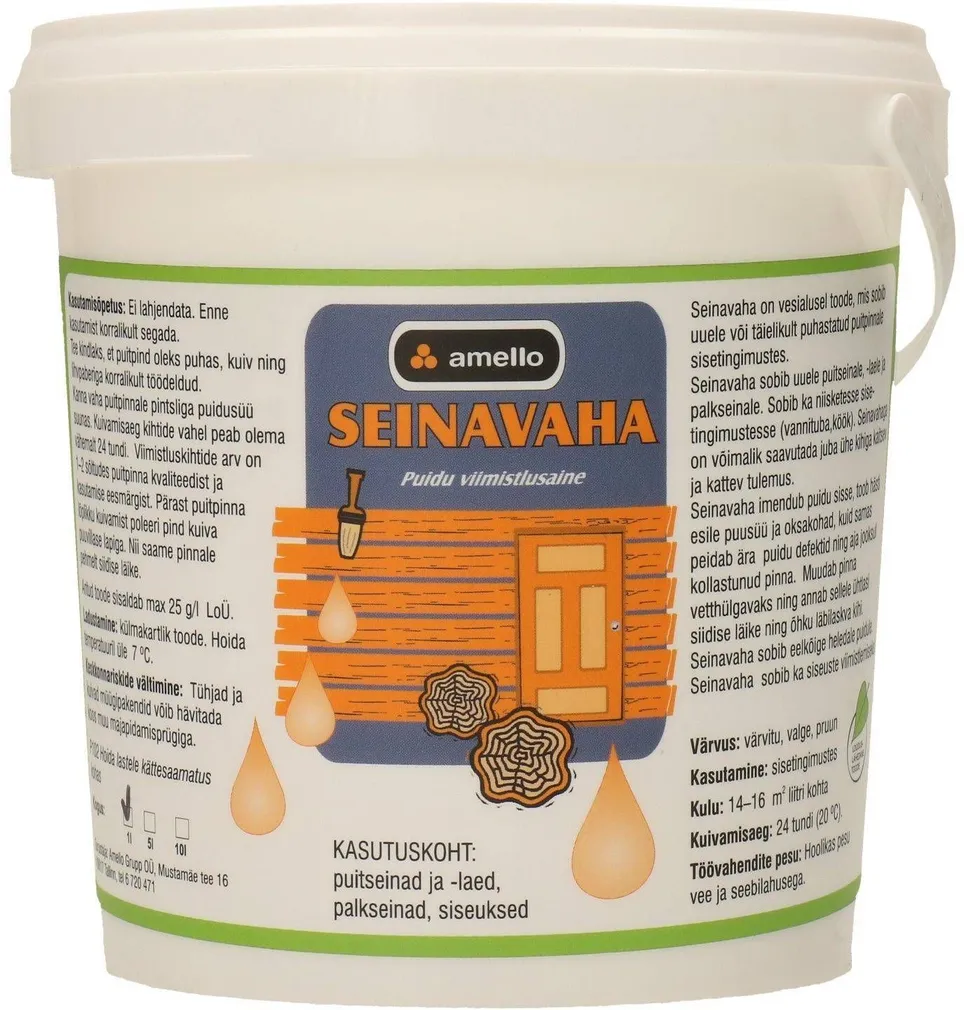 SEINAVAHA AMELLO 1L VALGE