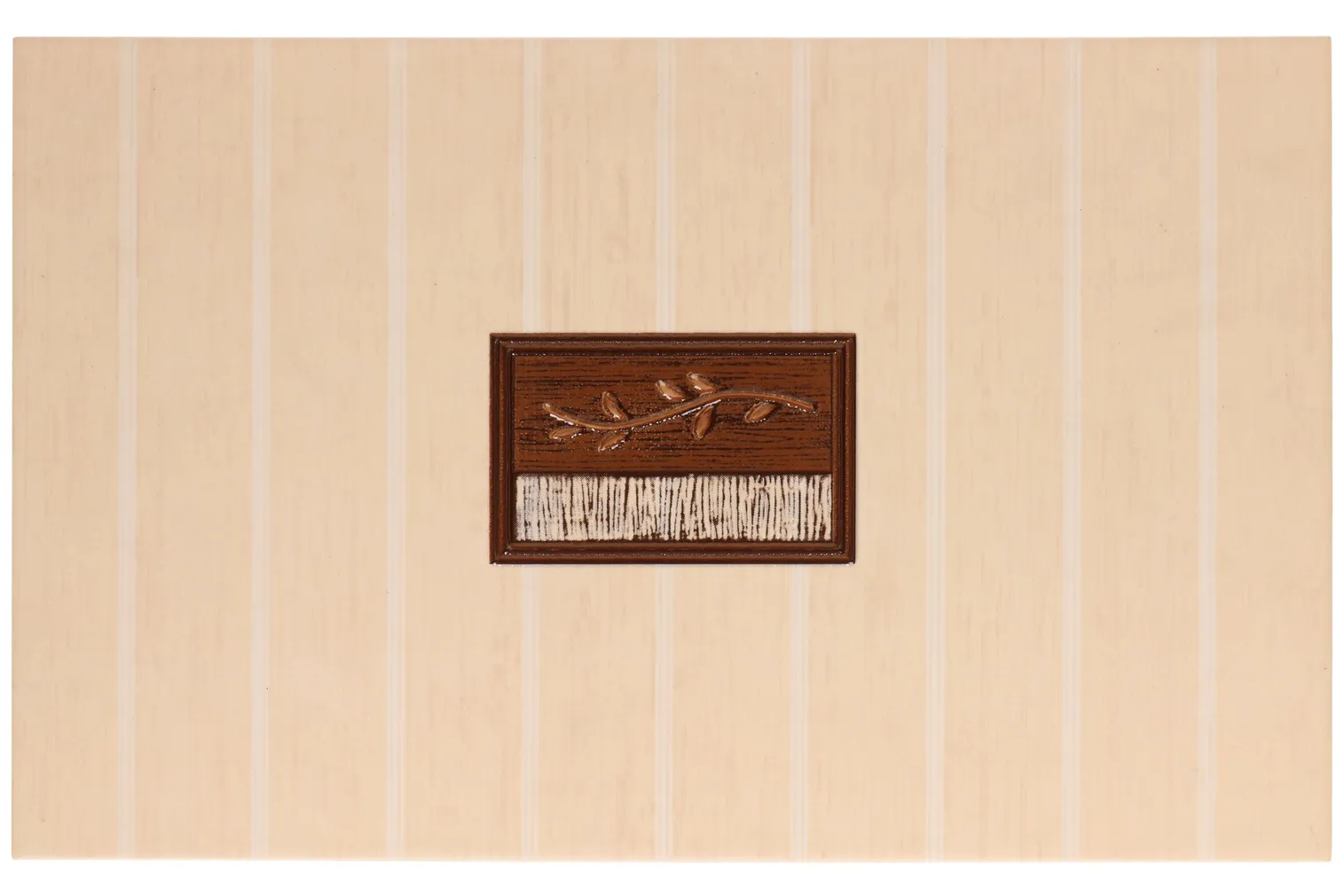 KERAAMILINE DEKOORPLAAT RAMMIATA BROWN 250X400MM