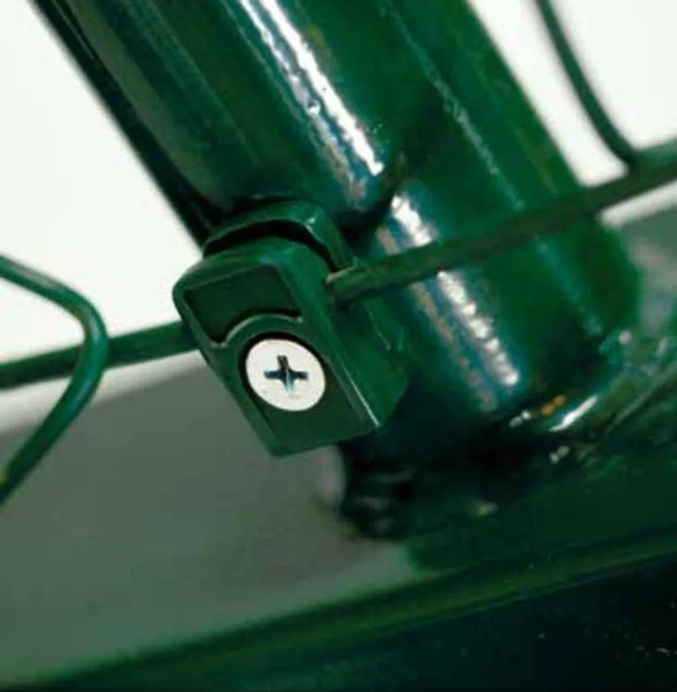 AIAVÕRGU KINNITUSKLAMBER MISTAL PLASTIK ROHELINE KRUVIGA 100T