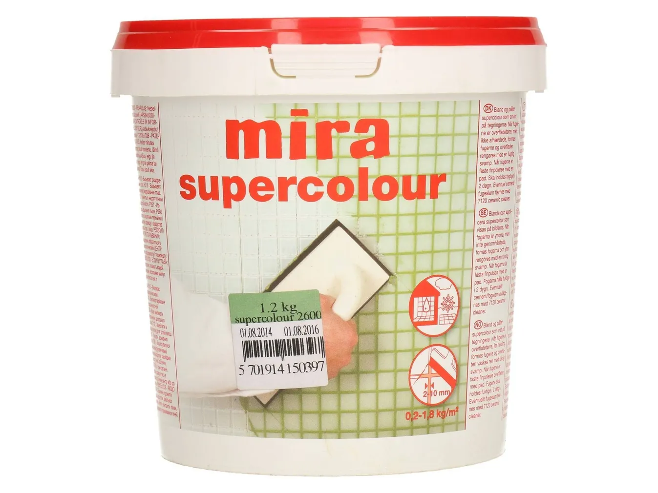 VUUGITÄIDE MIRA S.COLOUR 2600 1,2KG