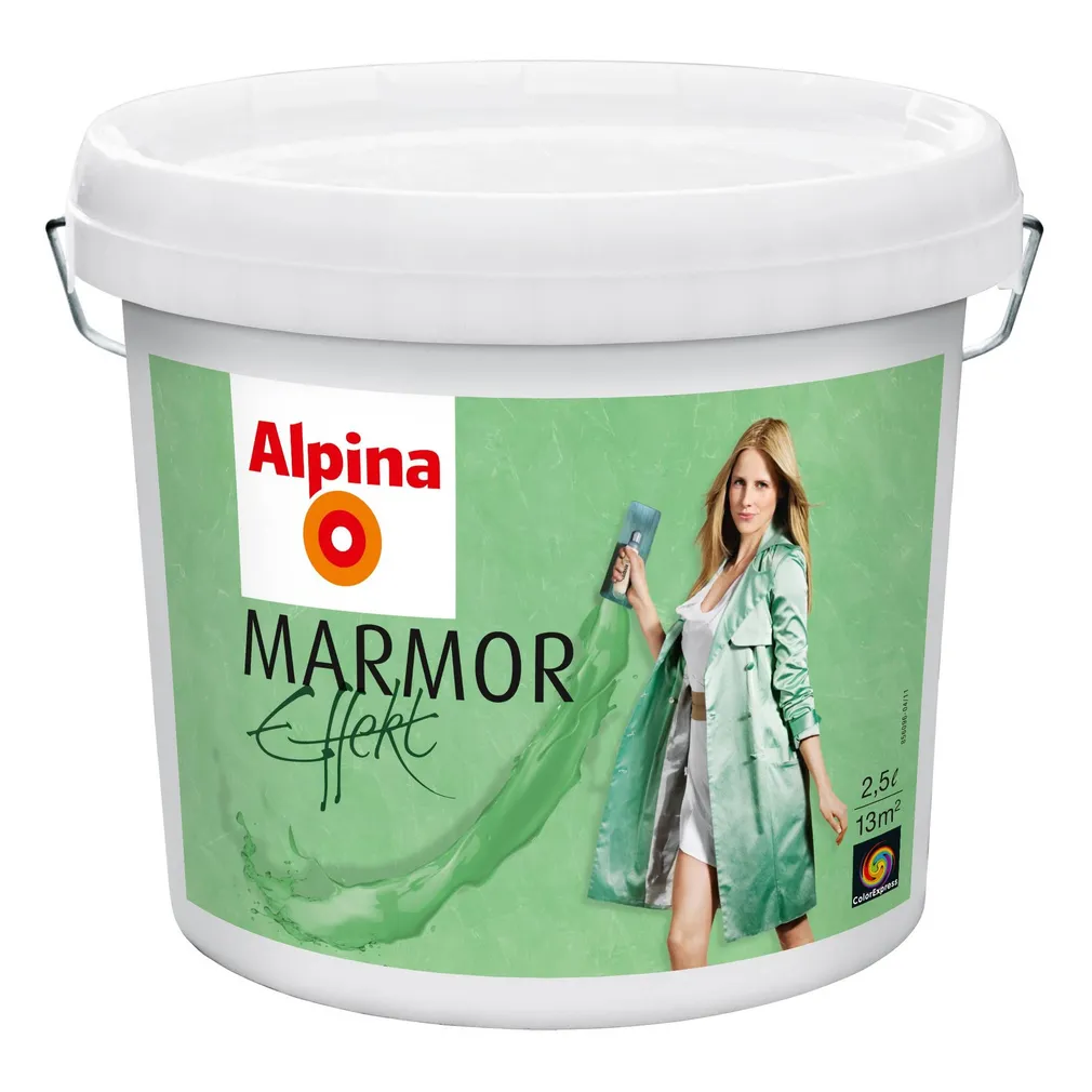 STRUKTUURVÄRV ALPINA MARMOR EFFEKT 2,5L VALKJAS