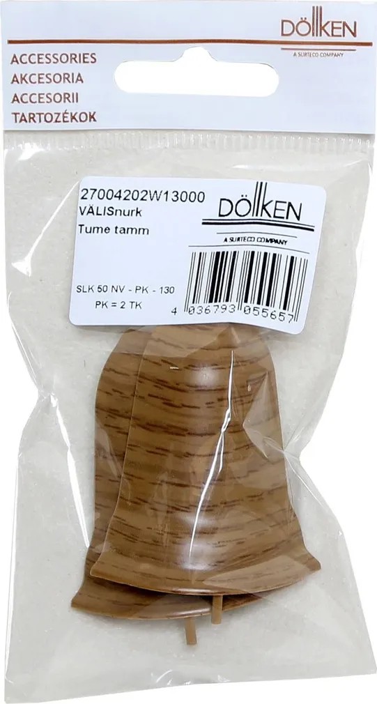 VÄLISNURK DURI TUME TAMM SLK50-130 2TK/PK