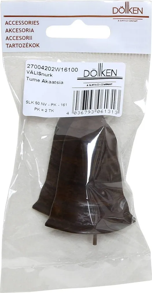 VÄLISNURK DURI TUME AKAATSIA SLK50-161 2TK/PK