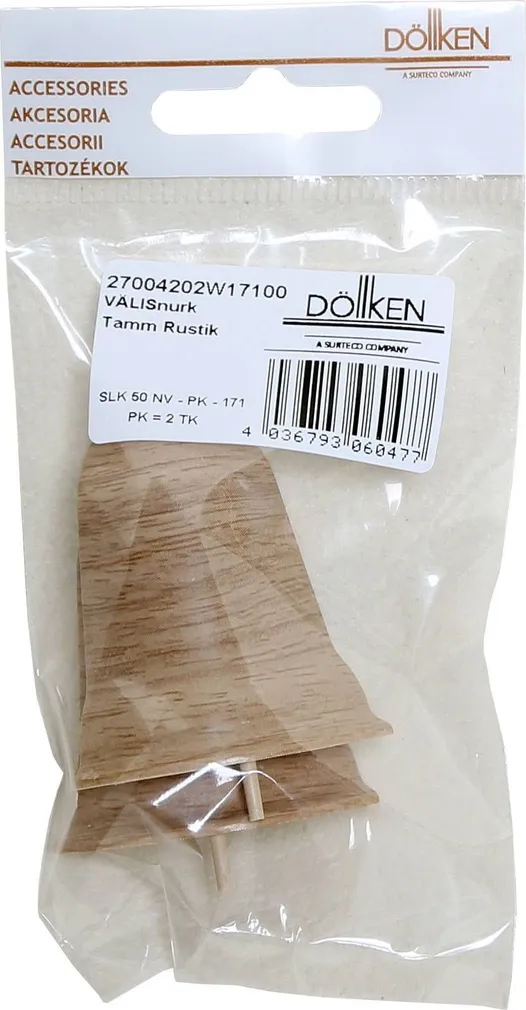 VÄLISNURK DURI TAMM RUSTIK SLK50-171 2TK/PK