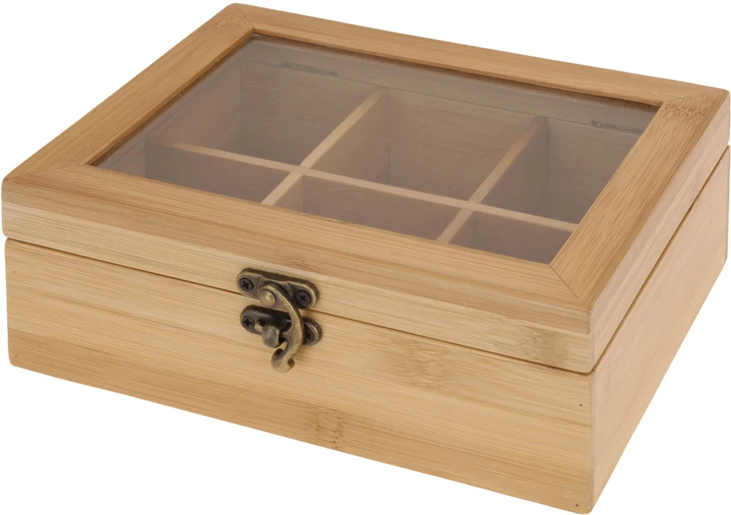 KARP TEEPAKKIDELE 21X16X7.8CM BAMBUS