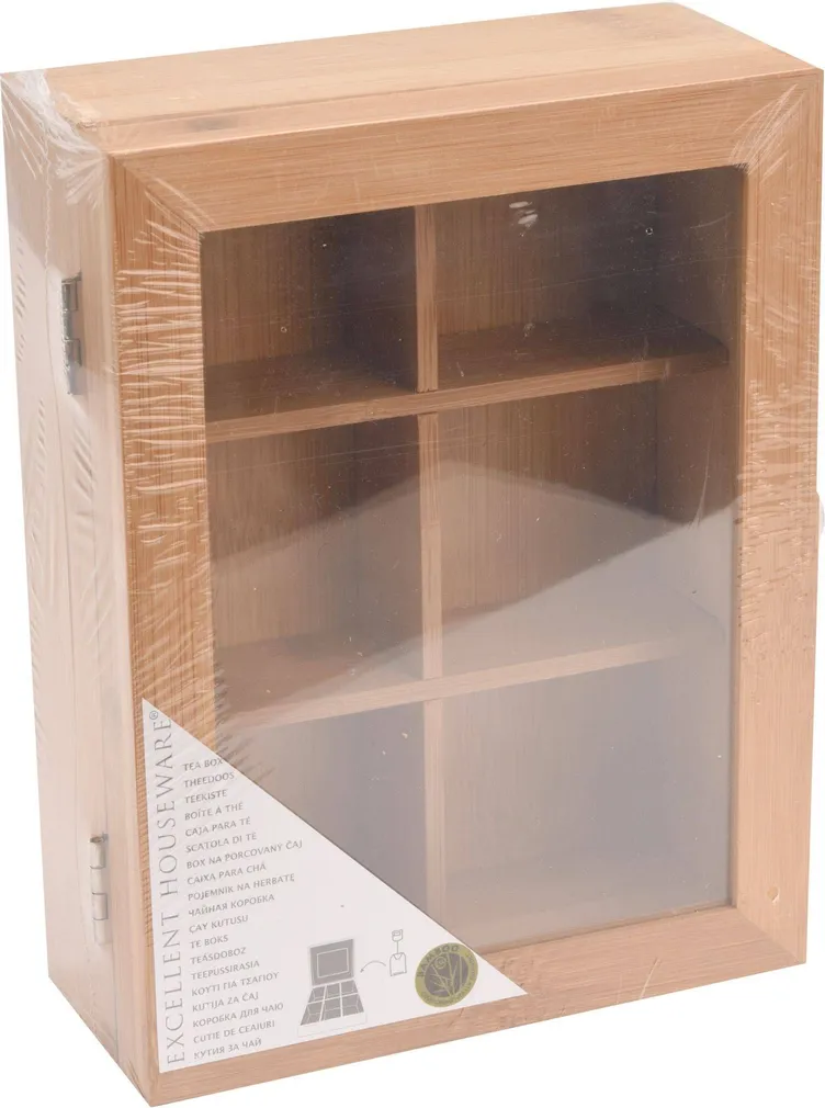 KARP TEEPAKKIDELE 21X16X7.8CM BAMBUS