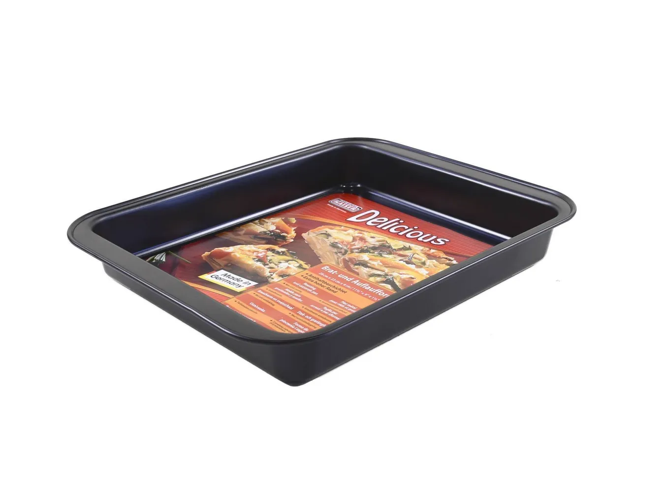 AHJUPANN NON-STICK KATTEGA MUST 29X23X4CM