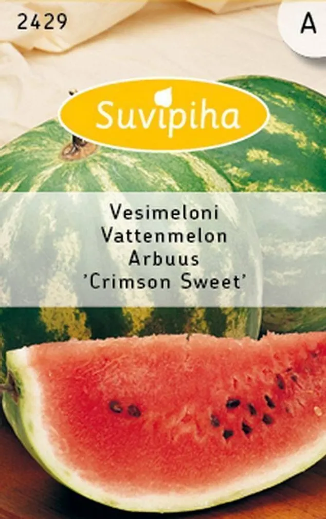 KÖÖGIVILJASEEMNED SUVIPIHA ARBUUS CRIMSON SWEET 
