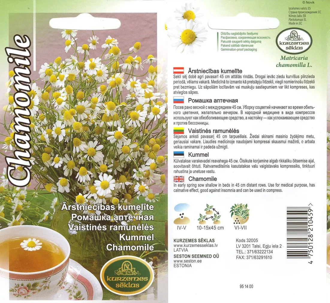 SEEMNED KURZEMES SEKLAS KUMMEL 1G