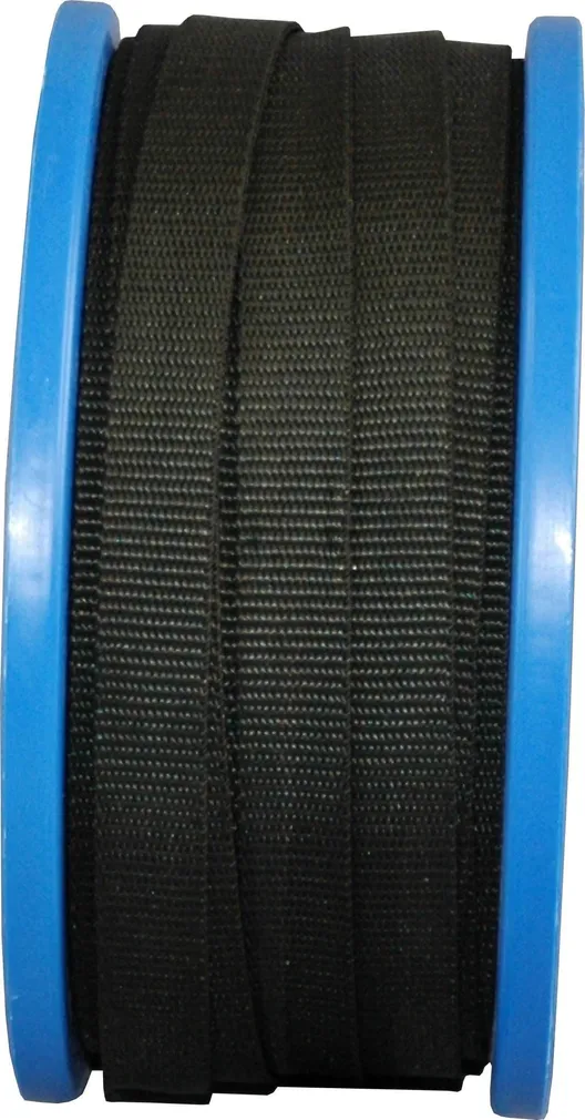 PINGUTUSRIHM POLÜPROPÜLEEN 20MM MUST