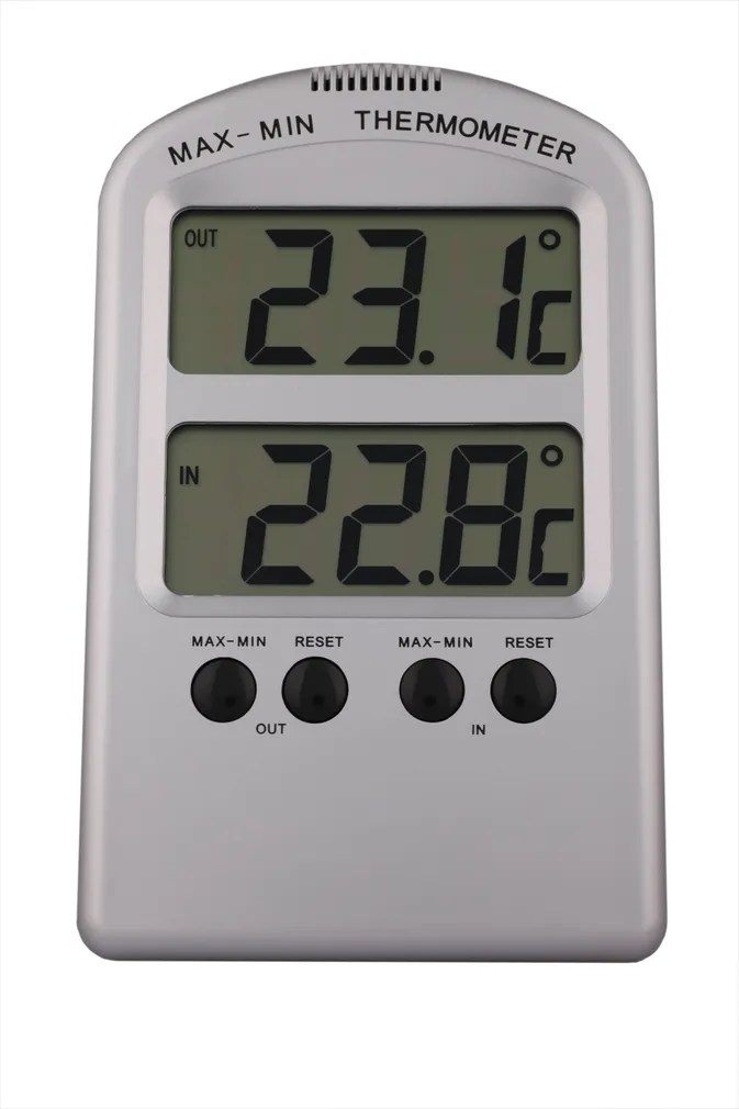 SISE-JA VÄLISTERMOMEETER DIGITAALNE SILVER